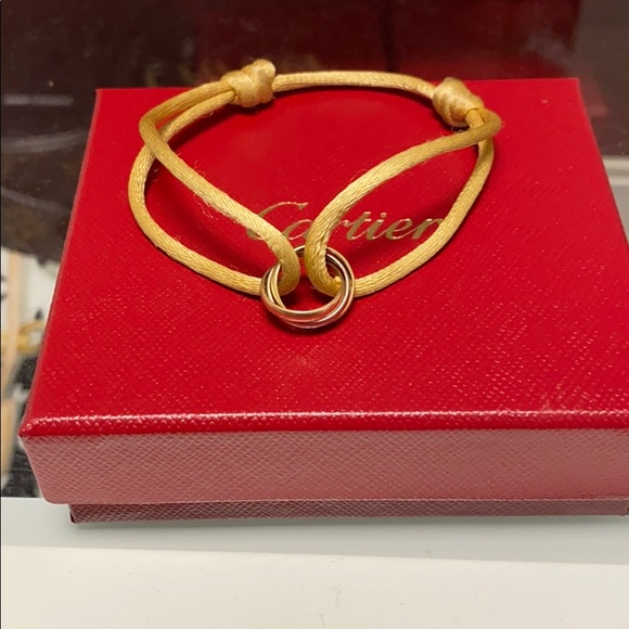 Cartier Jewelry - Cartier trinity cord bracelet
